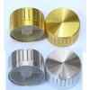 铝合金属内塑料旋钮开关帽子内孔6mm 功放音响音量电位器用